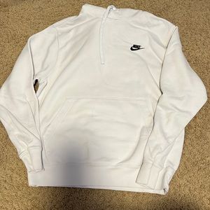 Men’s Nike sweatshirt, color white, size small